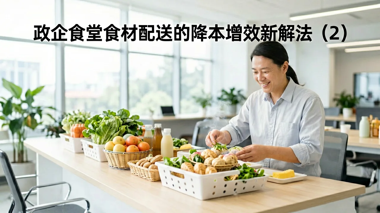政企食堂食材配送的降本增效新解法(2)